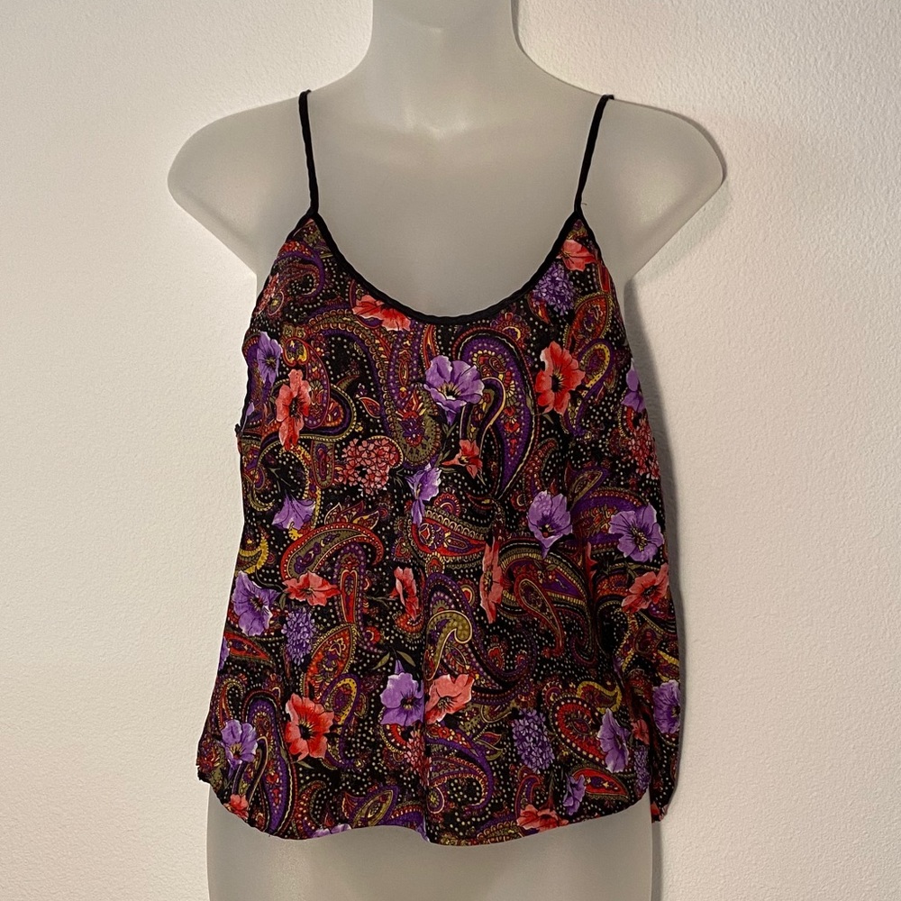 Samye Newman • Vintage Silky Crop Top